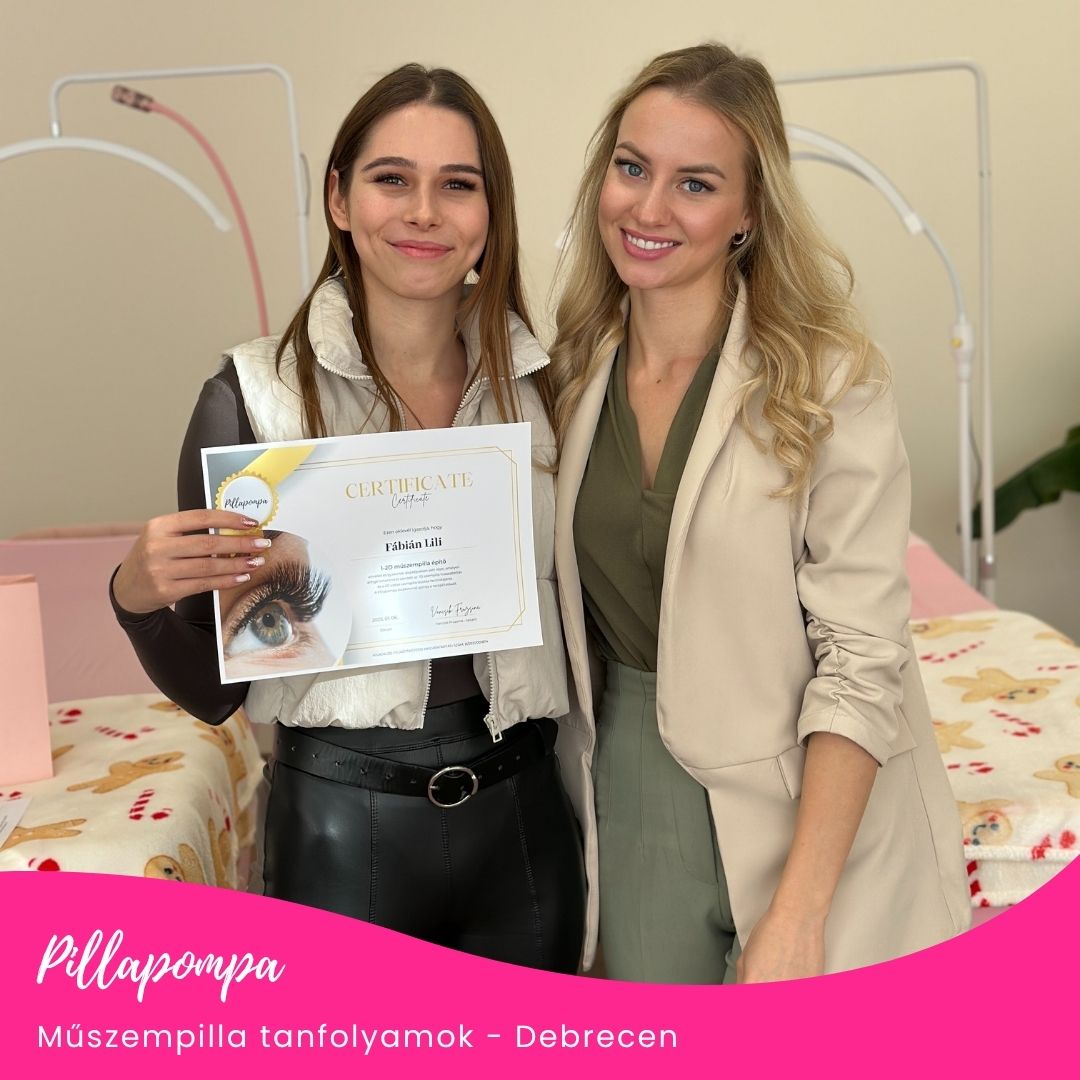 Műszempilla oktatás Pillapompa Debrecen (4)